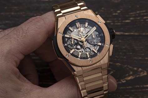 hublot king power gold replica|hublot king gold big bang.